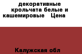 декоративные крольчата белые и кашемировые › Цена ­ 1 000 - Калужская обл., Людиновский р-н, Людиново г. Животные и растения » Грызуны и Рептилии   